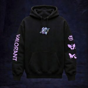 Clove Valorant Hoodie – Black